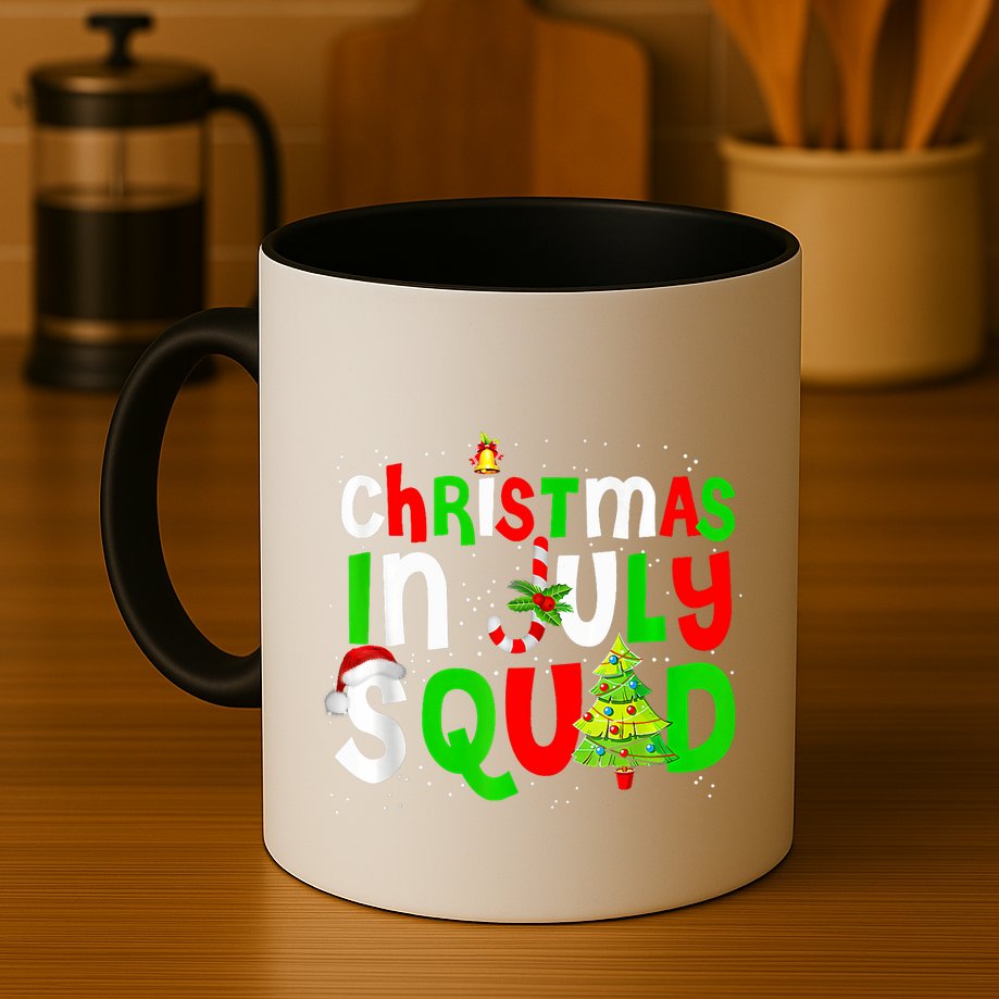 Christmas In July Squad Summer Xmas Mug
