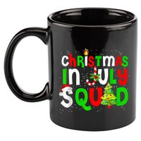 Christmas In July Squad Summer Xmas 11oz C Handle Ceramic Mug