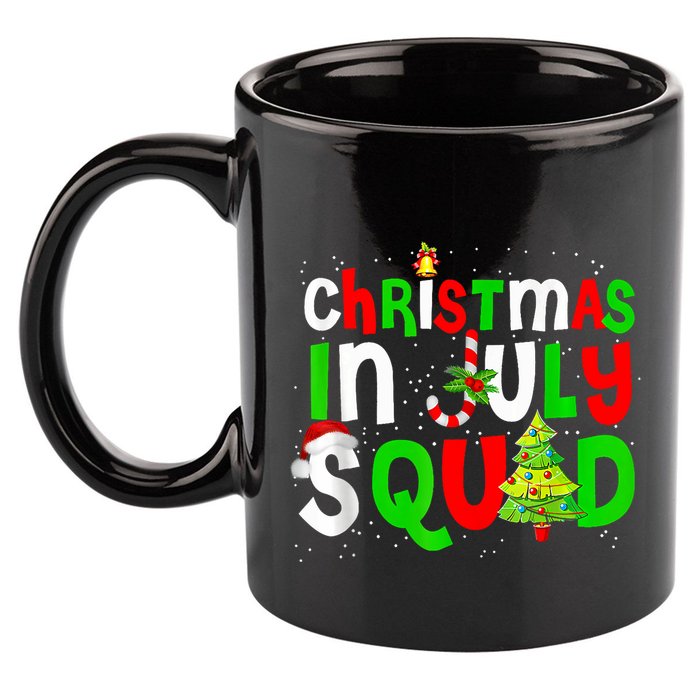 Christmas In July Squad Summer Xmas 11oz C Handle Ceramic Mug