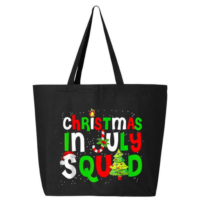 Christmas In July Squad Summer Xmas 25L Jumbo Tote