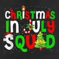 Christmas In July Squad Summer Xmas 25L Jumbo Tote