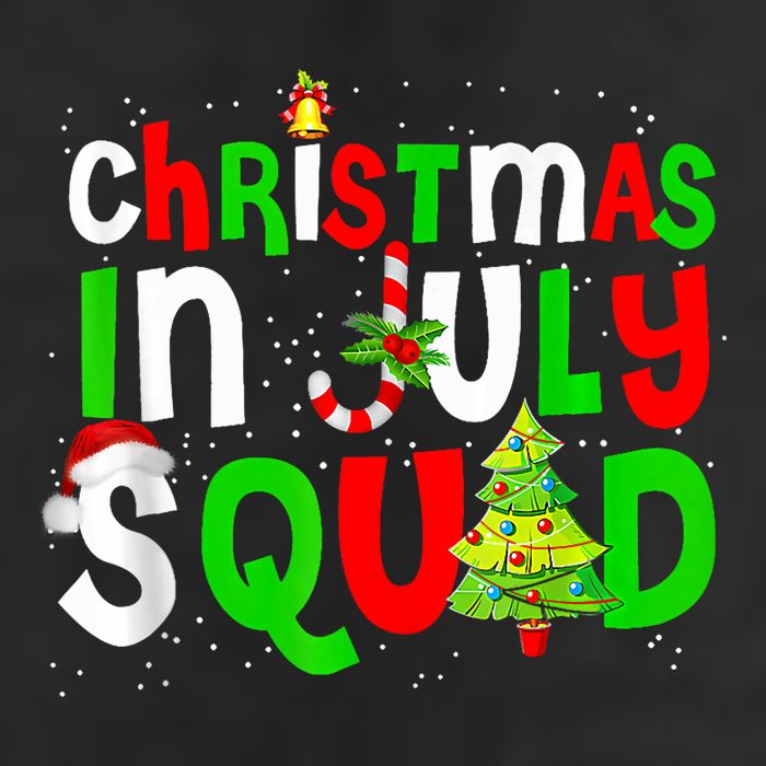 Christmas In July Squad Summer Xmas 25L Jumbo Tote