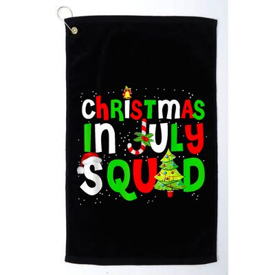 Christmas In July Squad Summer Xmas Golf Towel