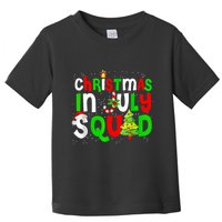 Christmas In July Squad Summer Xmas Toddler T-Shirt