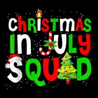Christmas In July Squad Summer Xmas Toddler T-Shirt