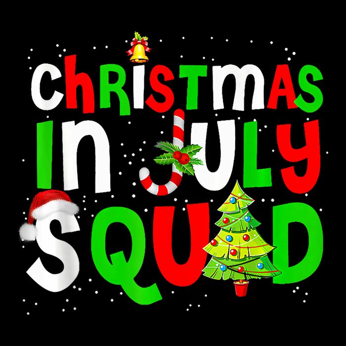 Christmas In July Squad Summer Xmas Toddler T-Shirt