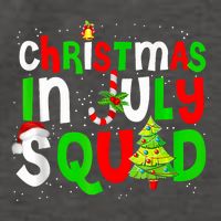 Christmas In July Squad Summer Xmas Vector Backpack