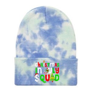 Christmas In July Squad Summer Xmas Tie Dye 12in Knit Beanie