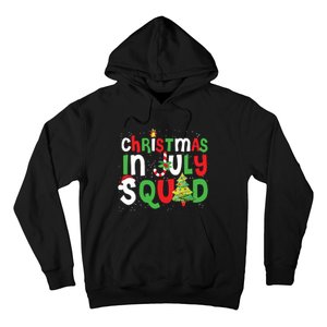 Christmas In July Squad Funny Summer Xmas Hoodie