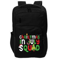 Christmas In July Squad Funny Summer Xmas Impact Tech Backpack