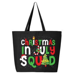 Christmas In July Squad Funny Summer Xmas 25L Jumbo Tote