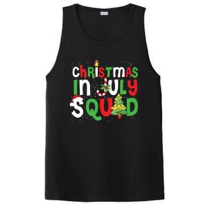 Christmas In July Squad Funny Summer Xmas PosiCharge Competitor Tank