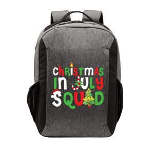 Christmas In July Squad Funny Summer Xmas Vector Backpack