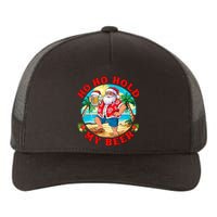 Christmas In July Summer Santa Sunglasses Ho Ho Hold My Beer Yupoong Adult 5-Panel Trucker Hat