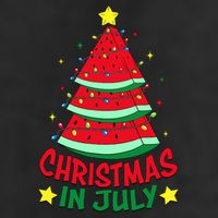 Christmas In July Watermelon Xmas Tree Summer 15oz Campfire Ceramic Mug