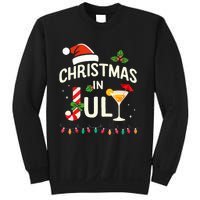 Christmas In July With Candy Cane For Summer Beach Xmas Sweatshirt