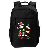 Christmas In July With Candy Cane For Summer Beach Xmas Backpack