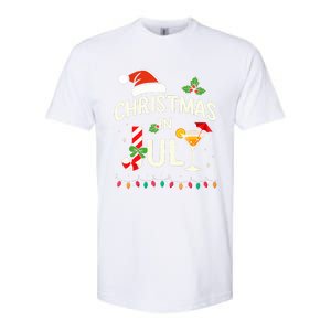 Christmas In July With Candy Cane For Summer Beach Xmas Softstyle CVC T-Shirt