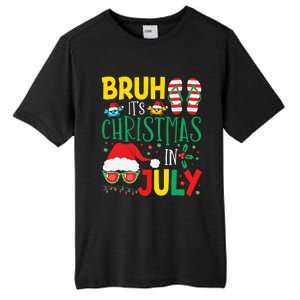 Christmas In Julys For Wo Bruh Summer Santa Tall Fusion ChromaSoft Performance T-Shirt