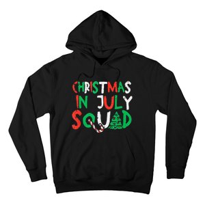 Christmas In July Squad Funny Summer Xmas Men Women Kids Hoodie