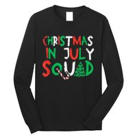 Christmas In July Squad Funny Summer Xmas Men Women Kids Long Sleeve Shirt