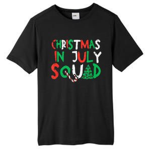 Christmas In July Squad Funny Summer Xmas Men Women Kids Tall Fusion ChromaSoft Performance T-Shirt