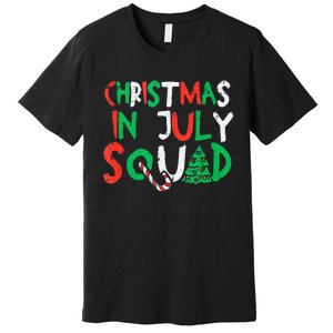 Christmas In July Squad Funny Summer Xmas Men Women Kids Premium T-Shirt