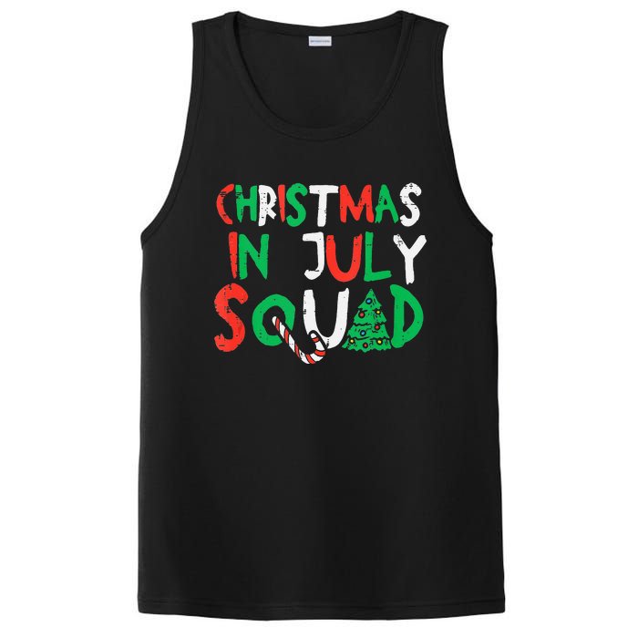 Christmas In July Squad Funny Summer Xmas Men Women Kids PosiCharge Competitor Tank