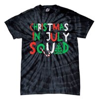 Christmas In July Squad Funny Summer Xmas Men Women Kids Tie-Dye T-Shirt