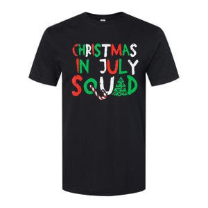 Christmas In July Squad Funny Summer Xmas Men Women Kids Softstyle CVC T-Shirt