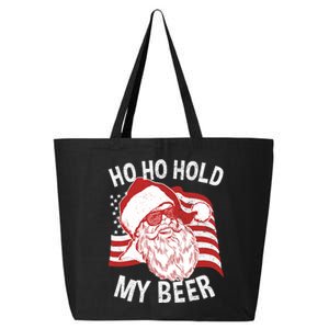 Christmas In July Santa Ho Ho Hold My Beer 25L Jumbo Tote