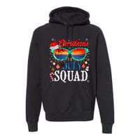 Christmas In July Squad Sunglasses Summer Beach Funny Xmas Premium Hoodie