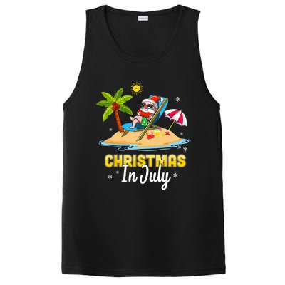 Christmas In July Santa Claus Beach Watermelon Gifts PosiCharge Competitor Tank