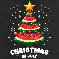 Christmas In July Watermelon Xmas Tree Summer 11oz C Handle Ceramic Mug