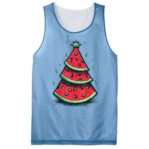 Christmas In July Watermelon Christmas Tre Mesh Reversible Basketball Jersey Tank