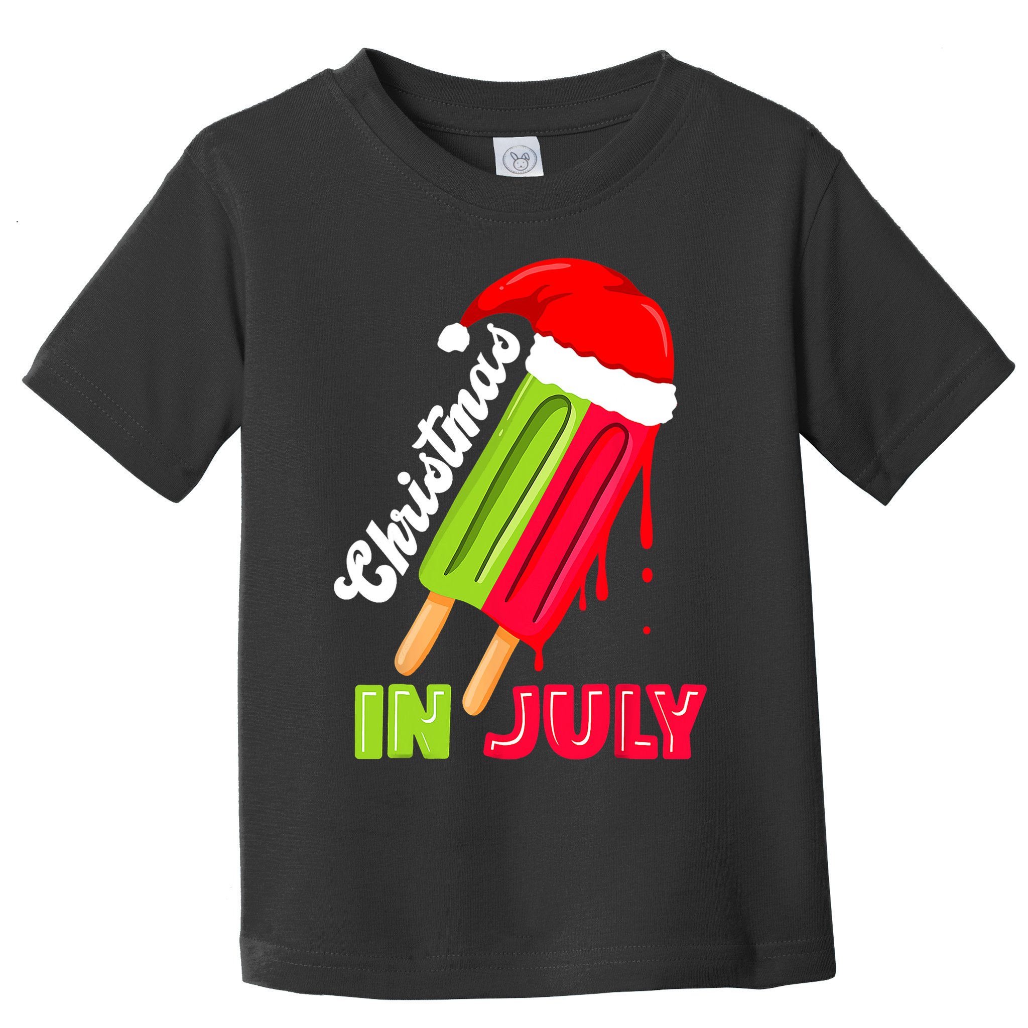 Christmas In July Watermelon Ice Pops Fun Christmas In July Toddler T-Shirt