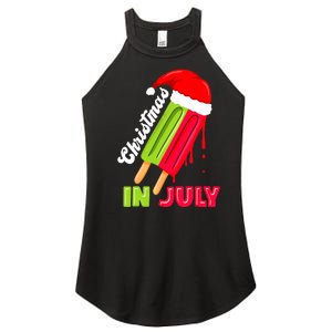 Christmas In July Watermelon Ice Pops Fun Christmas In July Women's Perfect Tri Rocker Tank