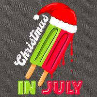 Christmas In July Watermelon Ice Pops Fun Christmas In July Cotton Canvas Backpack