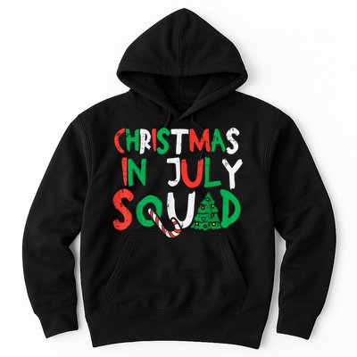 Christmas In July Squad Funny Summer Xmas Men Women Kids Hoodie