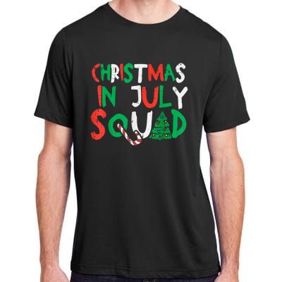 Christmas In July Squad Funny Summer Xmas Men Women Kids Adult ChromaSoft Performance T-Shirt