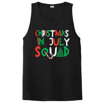 Christmas In July Squad Funny Summer Xmas Men Women Kids PosiCharge Competitor Tank