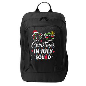 Christmas In July Squad Funny Summer Xmas City Backpack