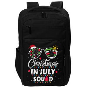 Christmas In July Squad Funny Summer Xmas Impact Tech Backpack