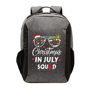 Christmas In July Squad Funny Summer Xmas Vector Backpack