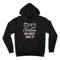 Christmas In July Squad Funny Summer Xmas Hoodie