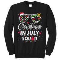 Christmas In July Squad Funny Summer Xmas Sweatshirt