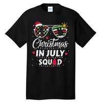 Christmas In July Squad Funny Summer Xmas Tall T-Shirt