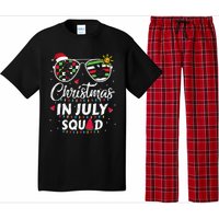 Christmas In July Squad Funny Summer Xmas Pajama Set