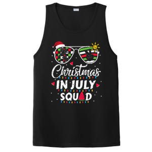 Christmas In July Squad Funny Summer Xmas PosiCharge Competitor Tank