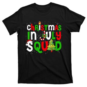 Christmas In July Squad Funny Summer Xmas Men Women Kids T-Shirt